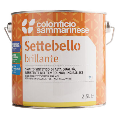 SMALTO SINTETICO 'SETTEBELLO' Lt. 0,750 Rosso vermiglio