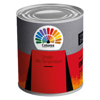 SMALTO ALTA TEMPERATURA 'COLOREA' Lt. 0,125 Alluminio