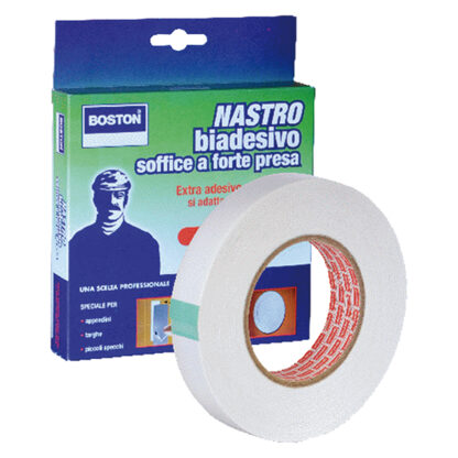 NASTRO BIADESIVO mm. 19 x 5  mt - Sp.0,9