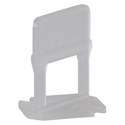 BASE LIVELLANTE CON FERITOIA PER CUNEO H. mm 20 - fuga 1,5 mm - cf. 200 pz