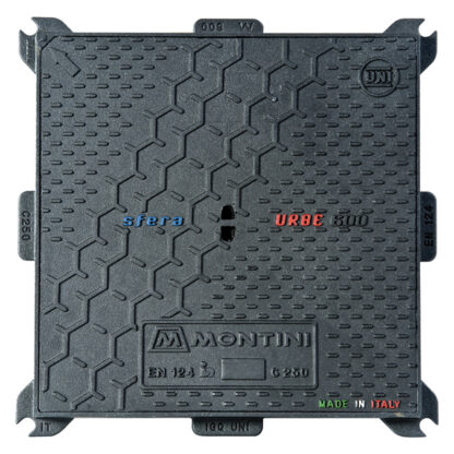 CHIUSINO IN GHISA C250 URBE - 50 x 50 - Kg 21