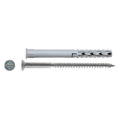 TASSELLO NYLON CON VITE 'SXRL-WZ LS' SXRL 10X140WZ LS  Ø 10 x 140