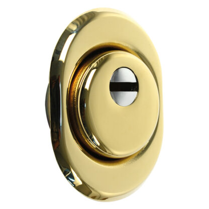 DEFENDER ANTITRAPANO REGOLABILE PER SERRATURE h.14/25 mm - �� mm. 50 cromo sa