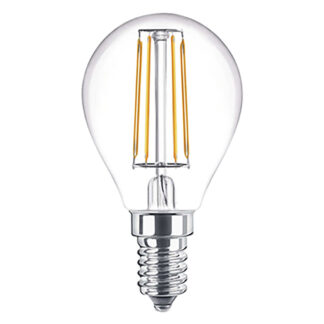 LAMPADA LED A FILAMENTO 'SFERA' CALDA 2700K 4W=35W E14 - 470 lm