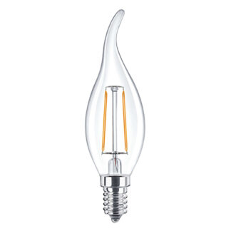 LAMPADA LED A FILAMENTO 'FIAMMA' CALDA 2700K 4W=35W E14 - 470 lm