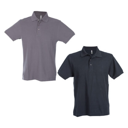 POLO 'FARO' taglia  XL - grigio