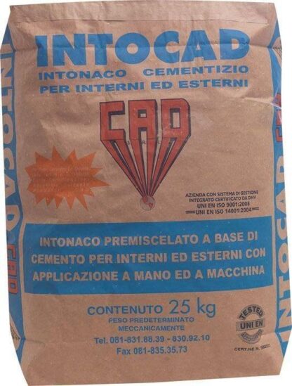 Sacco Intocad grigio 25Kg