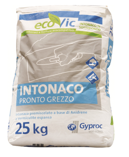 INTONACO GREZZO VIC DA 25 KG